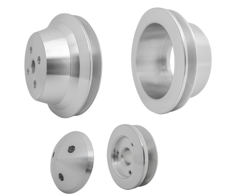 High Flow Series V-Belt Pulley Kit 5-1/2", 1-Groove Crank Pulley