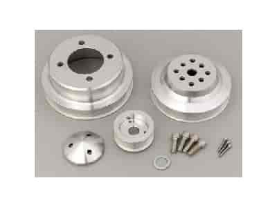 Performance Series Serpentine Conversion Kit 4-3/8", 6-Rib Crank Pulley