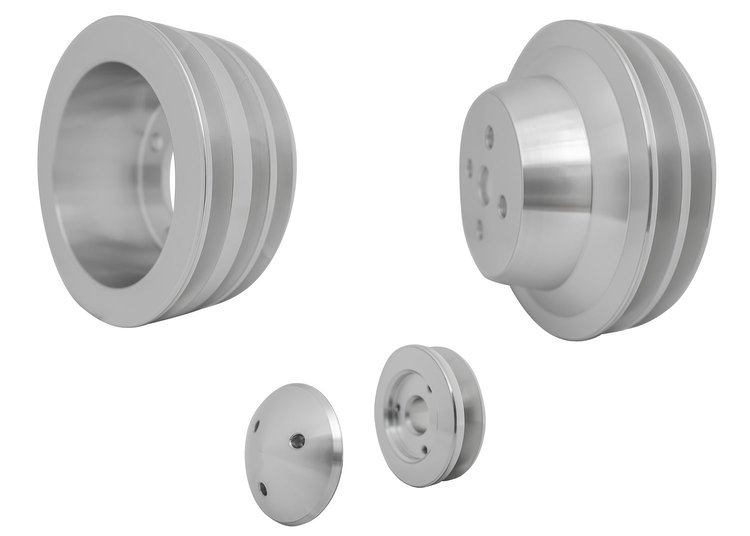 Performance Series Pulley Set 5-1/2", 3-Groove Crank Pulley