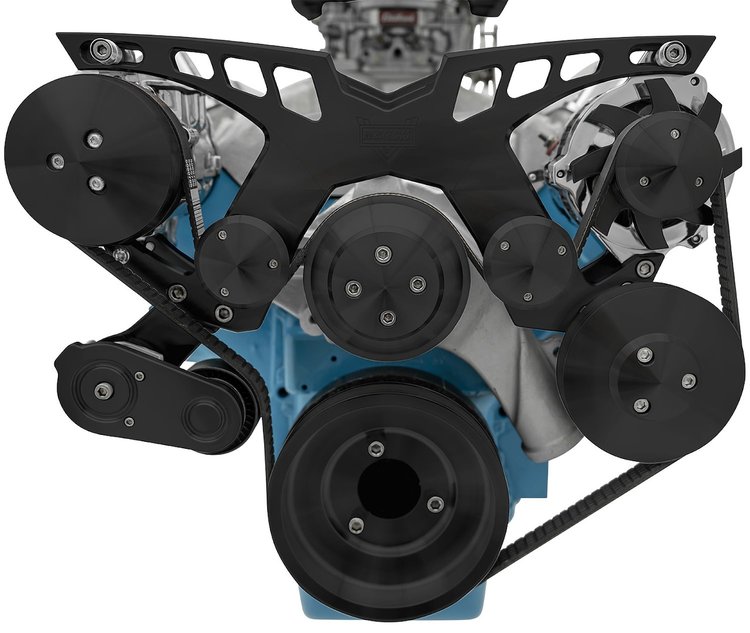 Style Track Pulley System Ford FE 352-428