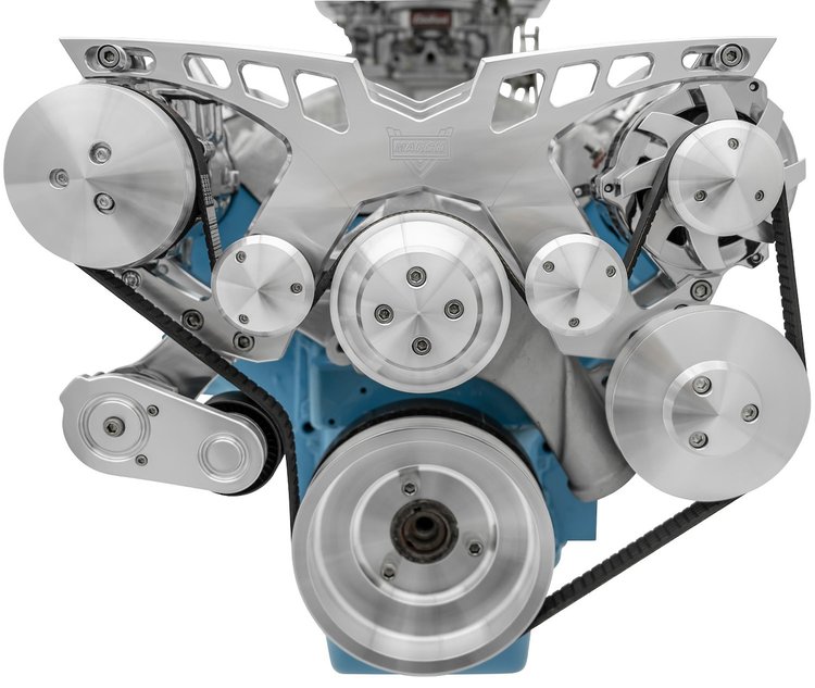 Style Track Pulley System Ford FE 352-428