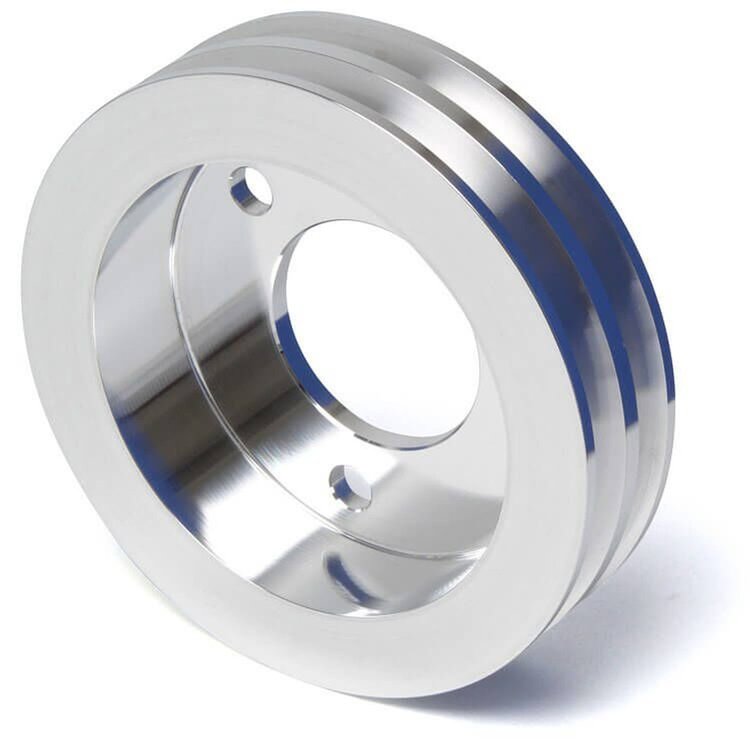 Billet Aluminum Crank Pulley 2-Groove [Ford FE]