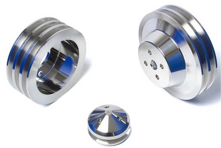 1950 Ford FE V-Belt Pulley Kit - 3V