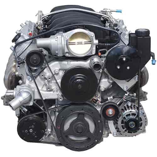 Narrow Mount Serpentine Kit GM LS Engine