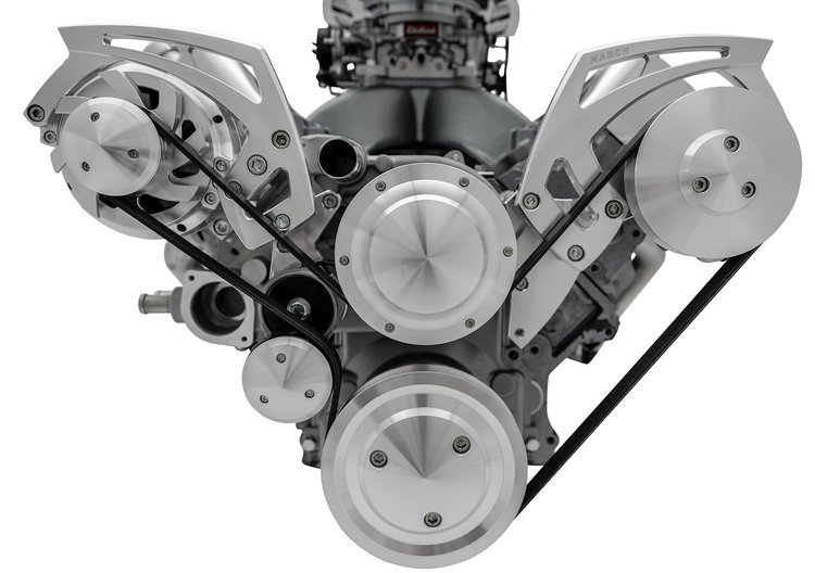 Style Track Pulley System Standard Kit - Corvette Engine