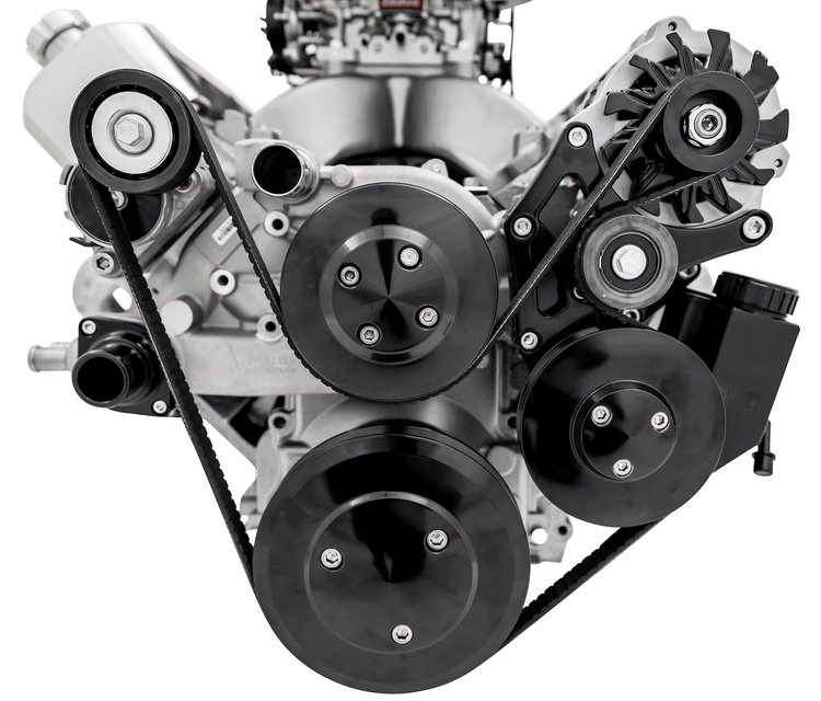 Custom Series Pro-Track Serpentine Kit GM LS Engine