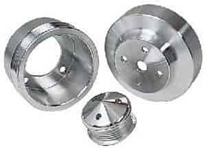 Performance Series Pulley Kit 4-3/8", 6-Rib Crank Pulley