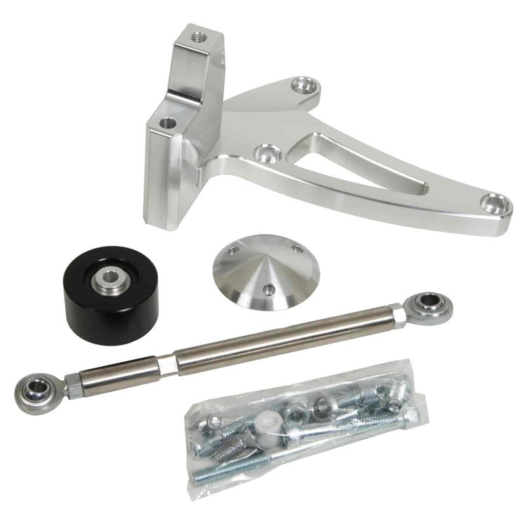 ALT/AC S/T MID MT BRKT POL ASSY - CHEVY BB LWP