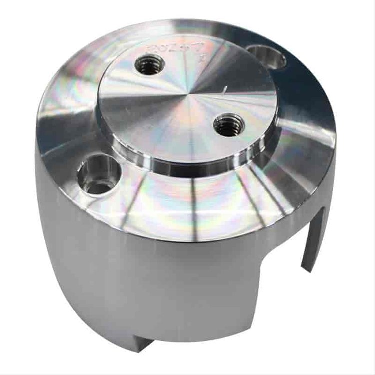 PS PUMP COVER FRONT MT POL BODY - CHEVY SB SWP