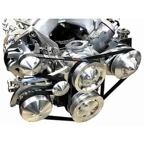 Forward Rotation Water Pump Serpentine Drive Kit LS1/ LS2/ LS3/ LS7 Engines