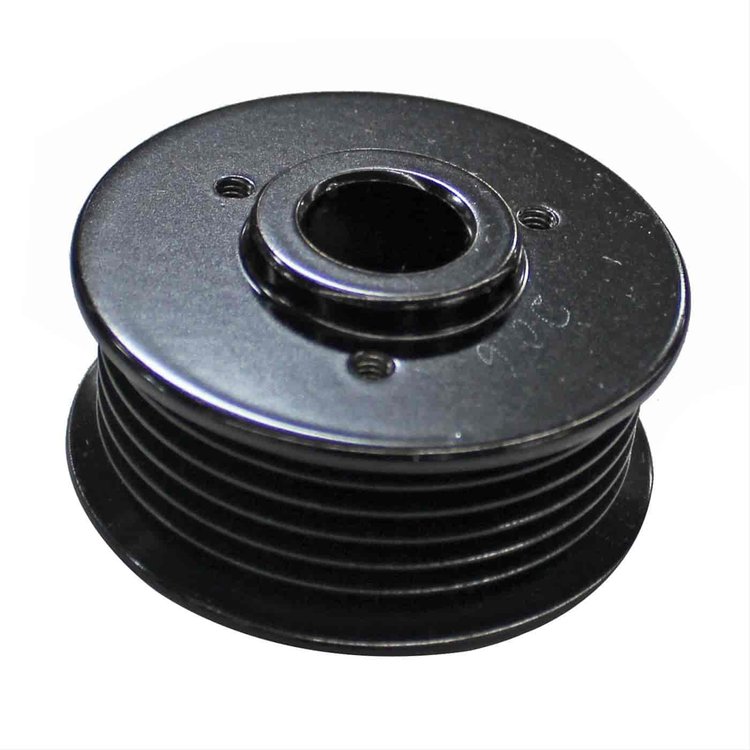 ALT PULLEY BLK BODY - CHEVY/FORD