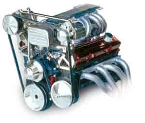 Small Block Chevy High-Mount Serpentine Kit L98 or ZZ4 Aluminum Heads
