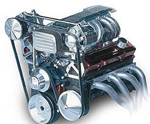 Small Block Chevy High-Mount Serpentine Kit L98 or ZZ4 Aluminum Heads