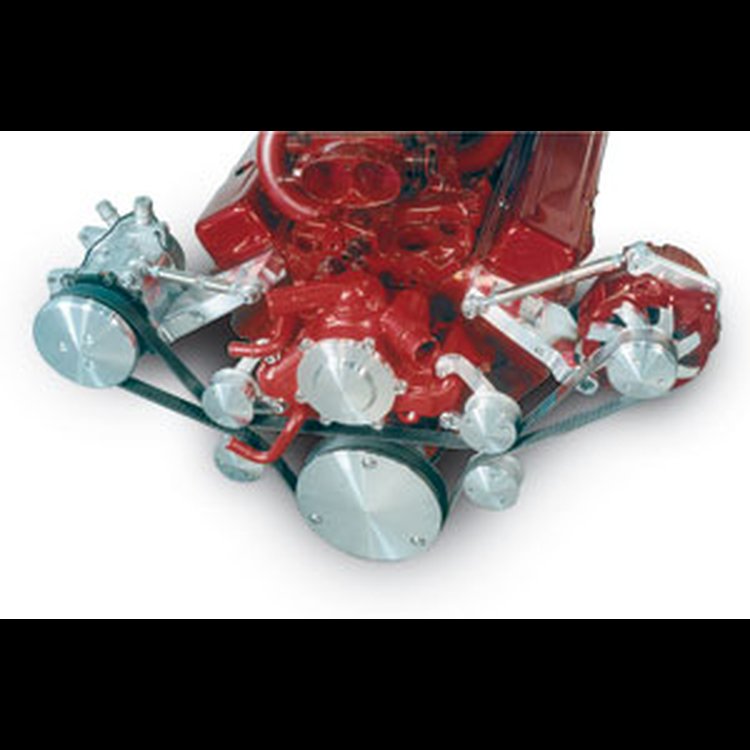 Chevy LT1 Outward Mount Serpentine Kit A/C