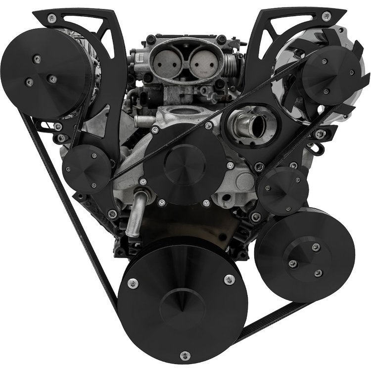 Style Track Pulley System LT1 Small Block-Chevy