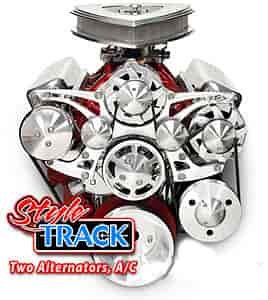 Style Track Pulley System Small Block Chevy