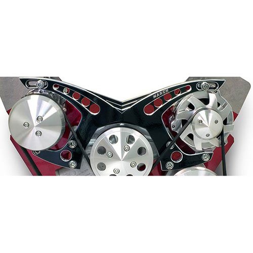 Revolver Style Serpentine Drive Kit Small Block Chevy without Power Steering