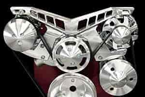 Pro-Track Serpentine Drive Kit Small Block Chevy