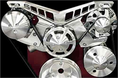 Pro-Track Serpentine Drive Kit Small Block Chevy