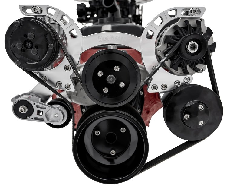 Sport Track Serpentine Drive Kit Small Block Chevy Short Water Pump