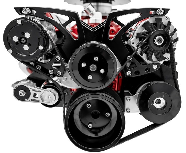 Style Track Custom Serpentine Pulley Kit