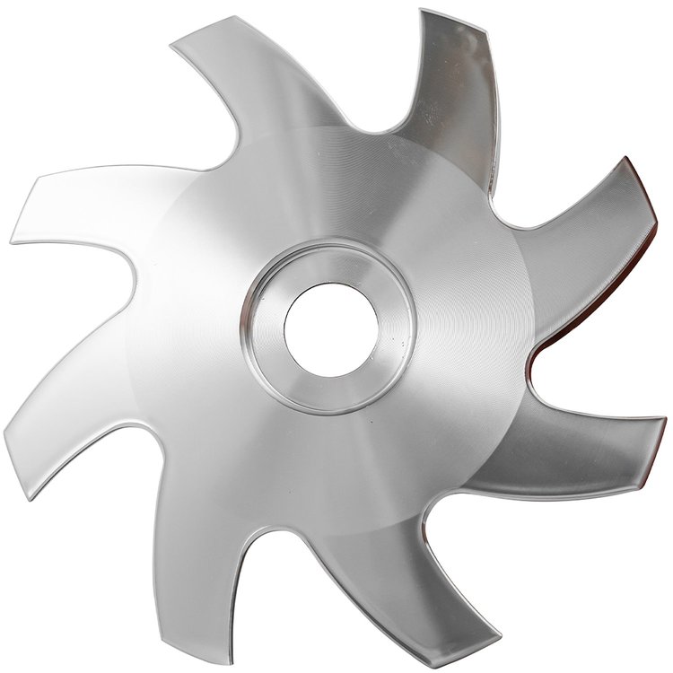 Clear Powder Coated Aluminum Alternator Fan GM/Ford