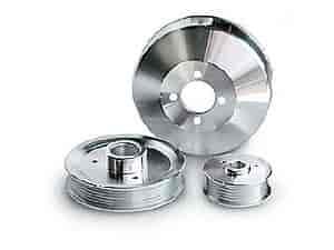 *USED - Performance Serpentine Pulley Kit 4-3/8", 6-Rib Crank Pulley