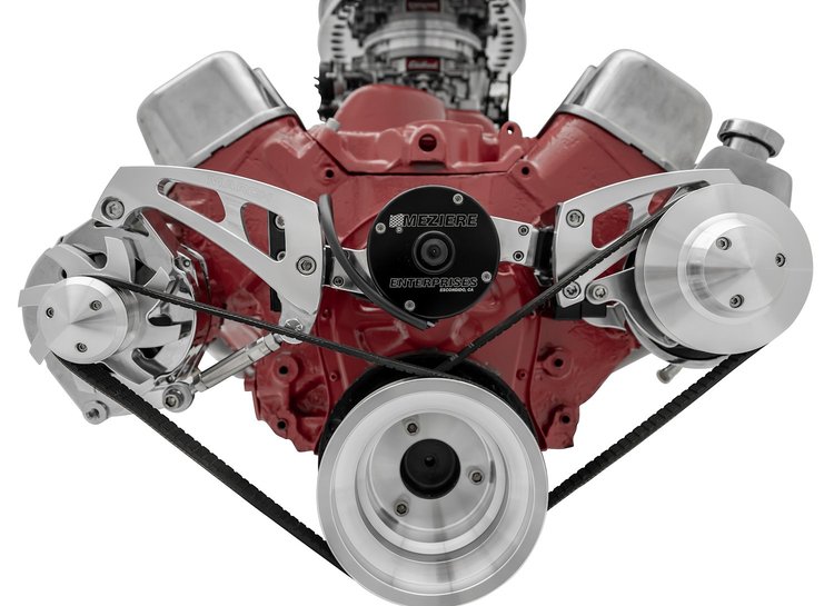 Alternator and Power Steering Bracket Kit GM 6-12 O"clock Mounting