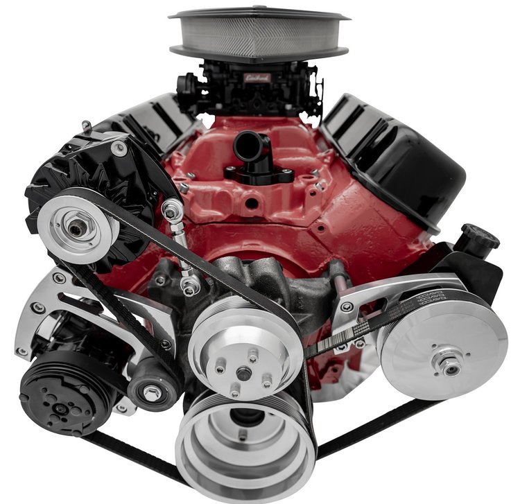Sport Track Serpentine Drive Kit Big Block Chevy Long Water Pump