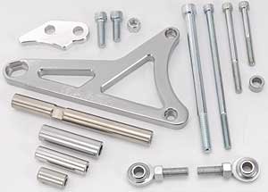30055-09 Deluxe Alternator Bracket Kit for Ford 351W [Silver]