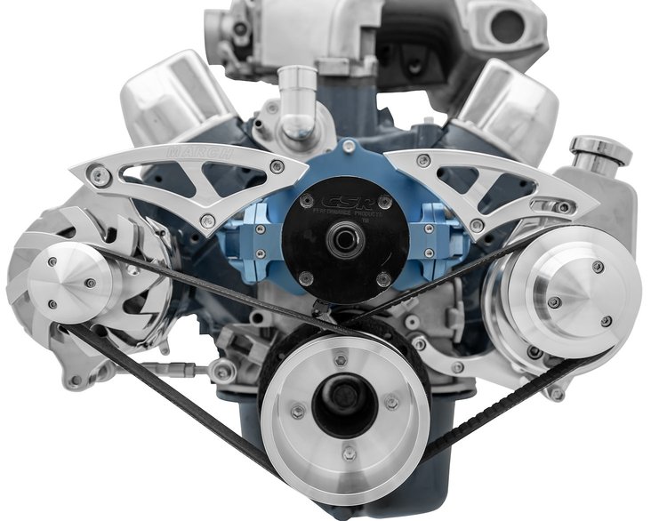 Ultra Styling Pulley Kit Small Block Ford 289-302