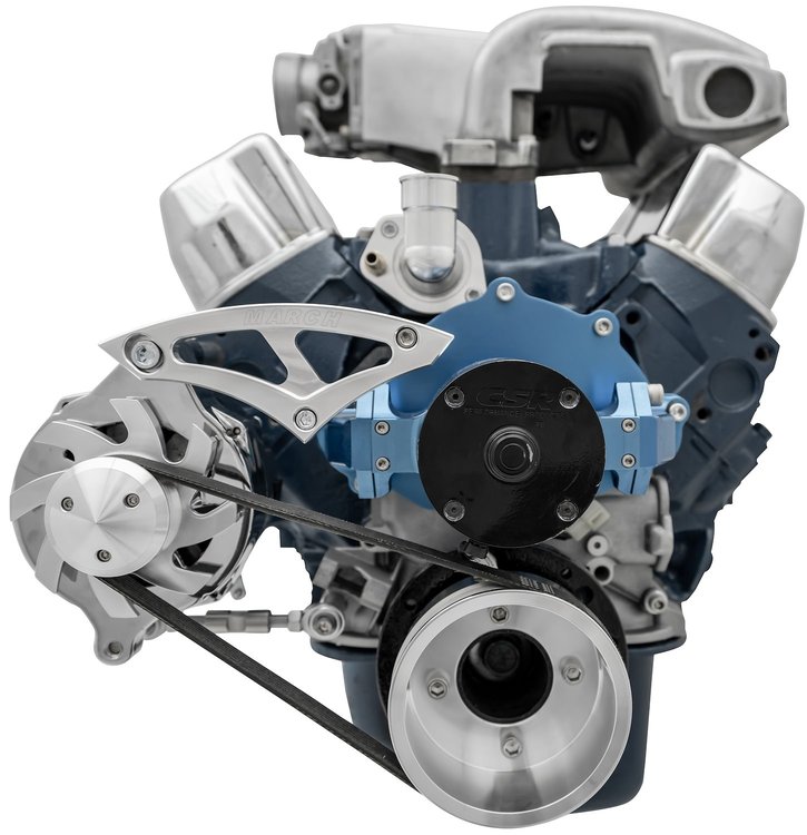 Ultra Styling Pulley Kit Small Block Ford 351W