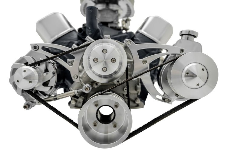30172 Small Block Ford Serpentine Conversion Ultra - 302 - Early - 4 Bolt - PS-Saginaw