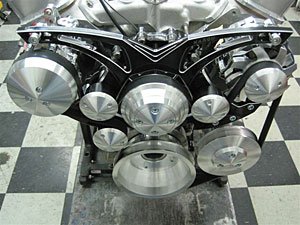 Style Track Pulley System Ford 289/302/351W without power steering
