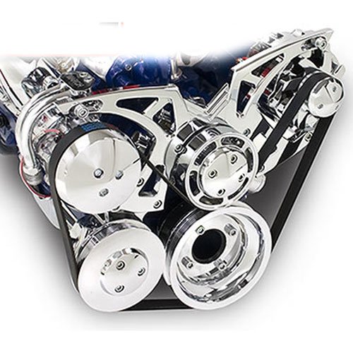 Style Track Pulley System Ford 289/302/351W with power steering