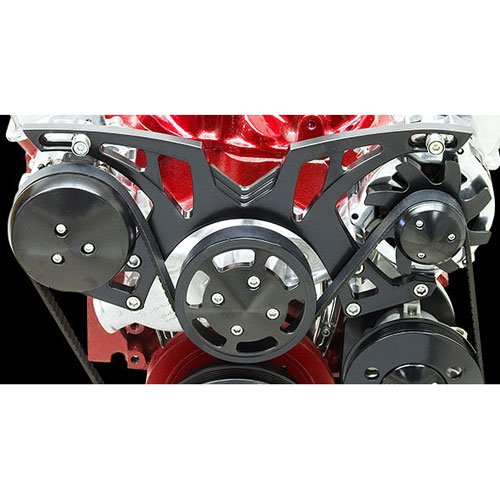 Style Track Pulley System Ford 289/302/351W with power steering