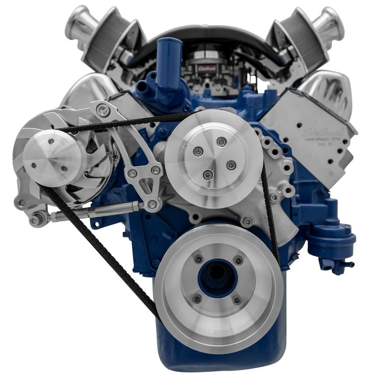 30425 Ford 351 Cleveland Serpentine Conversion - Alternator Only