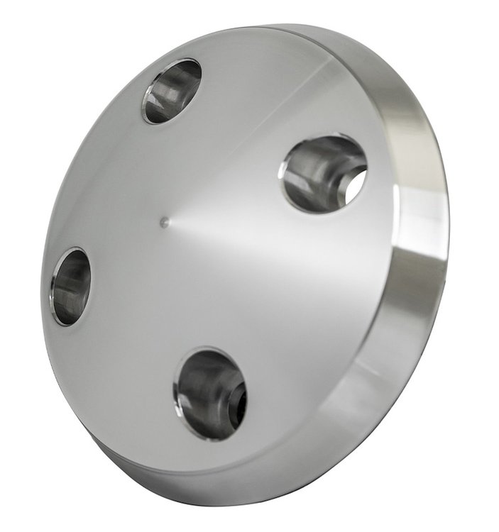 Water Pump Pulley Cover Clear Powdercoated