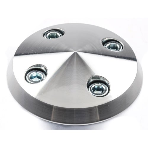 Water Pump Pulley Cover Clear Powdercoat