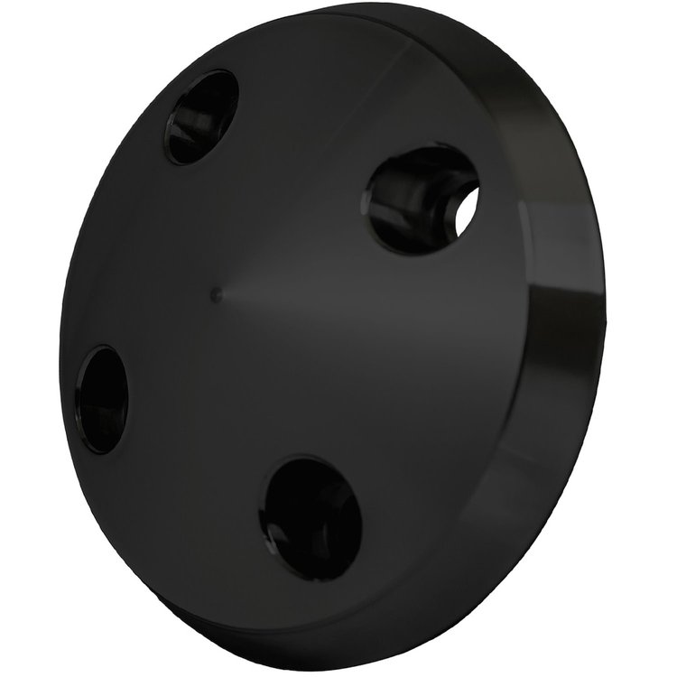 330-08 WATER PUMP NOSE COVER W/BOLTS - black
