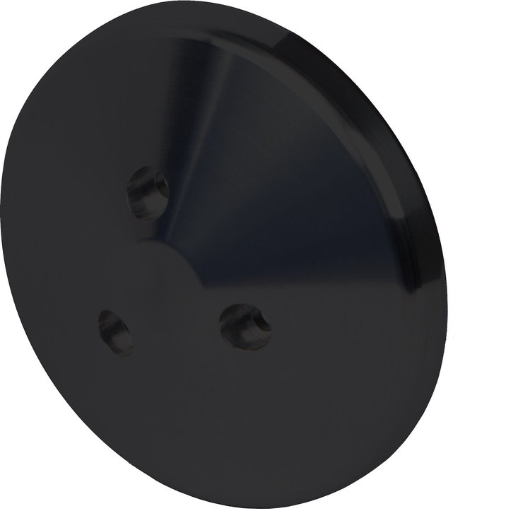 395-08 Sanden 508 AC Compressor Cover - Black