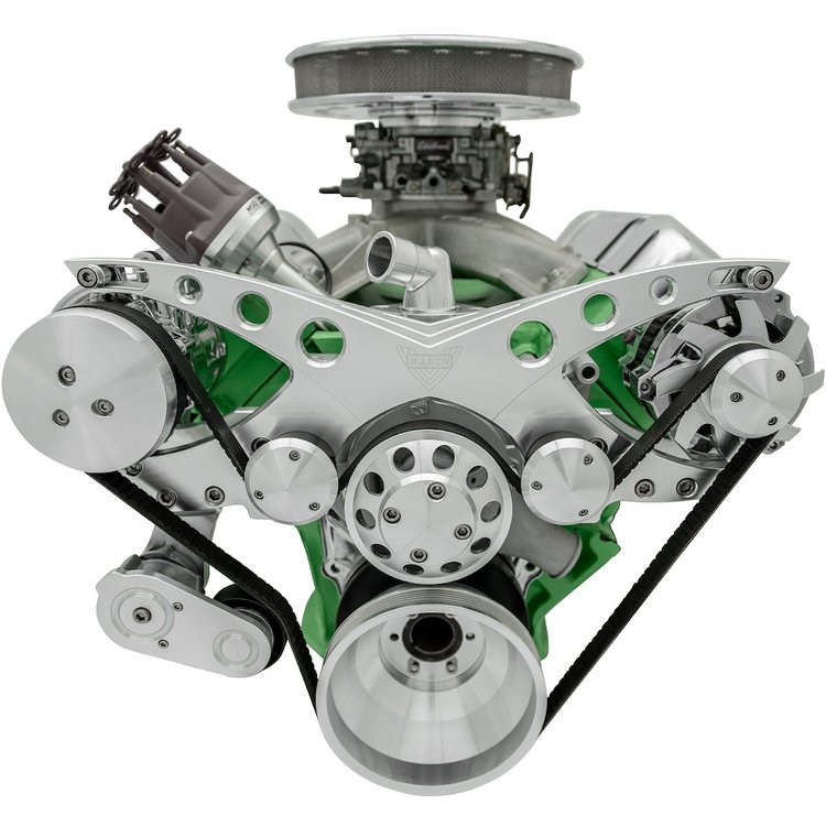 Revolver Style Serpentine Drive Kit Big Block Chrysler without Power Steering