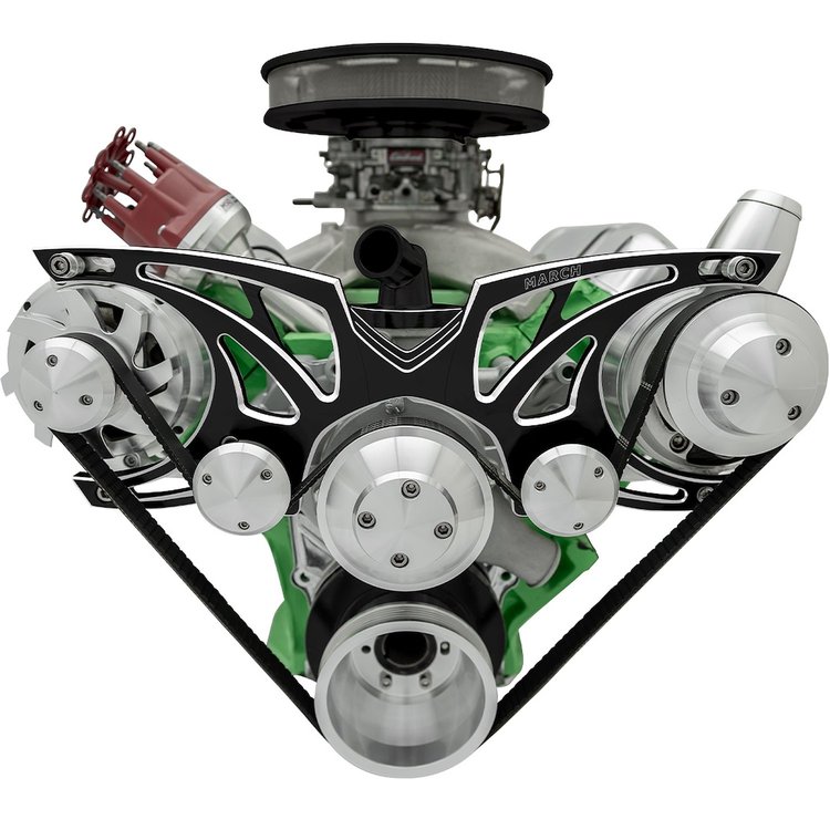 Style Track Pulley System Mopar 383-440 and 426 Hemi
