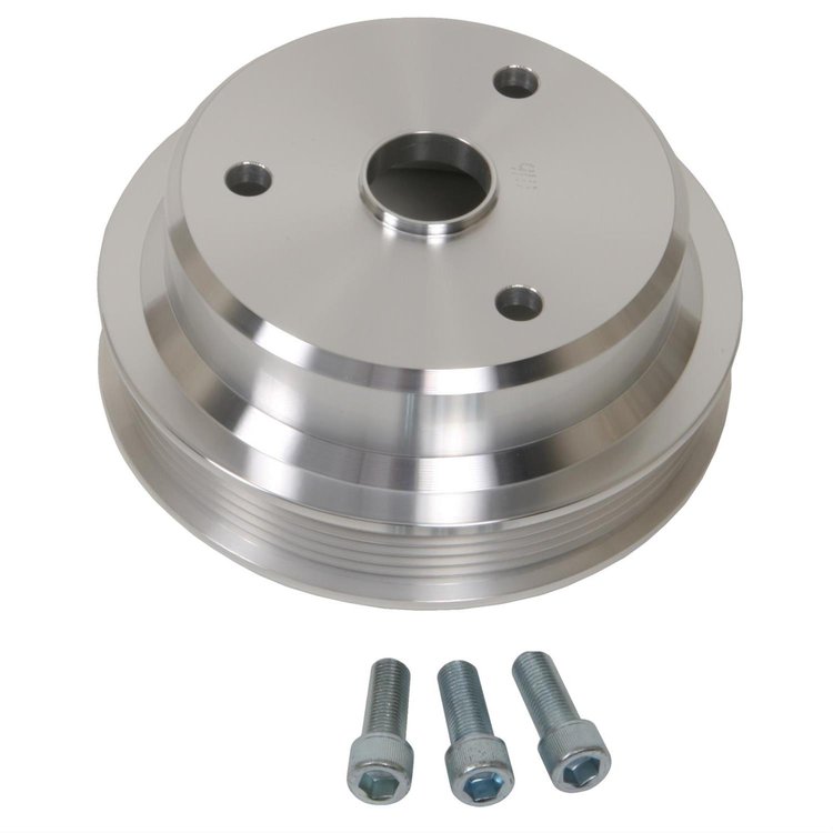 4111 Small Block Chevy Corvette Serpentine Crankshaft Pulley - '88-91