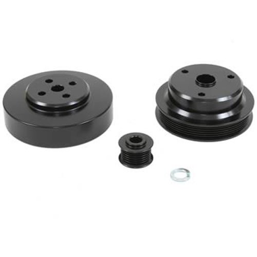 Corvette Serpentine Pulley Kit - Power & Amp Series 1988-1991 Small Block Chevy Corvette