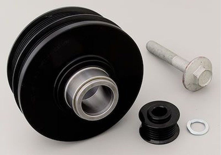 4505-08 Chevy LS Fluid Damper Pulley Kit - Black