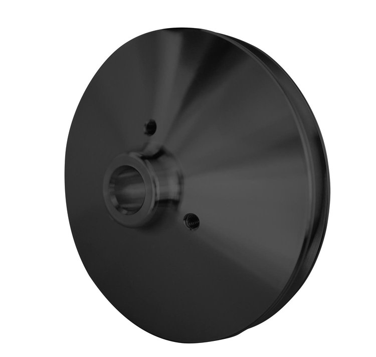 502-08 Ford Corporate Power Steering Pulley - Press Fit - Black