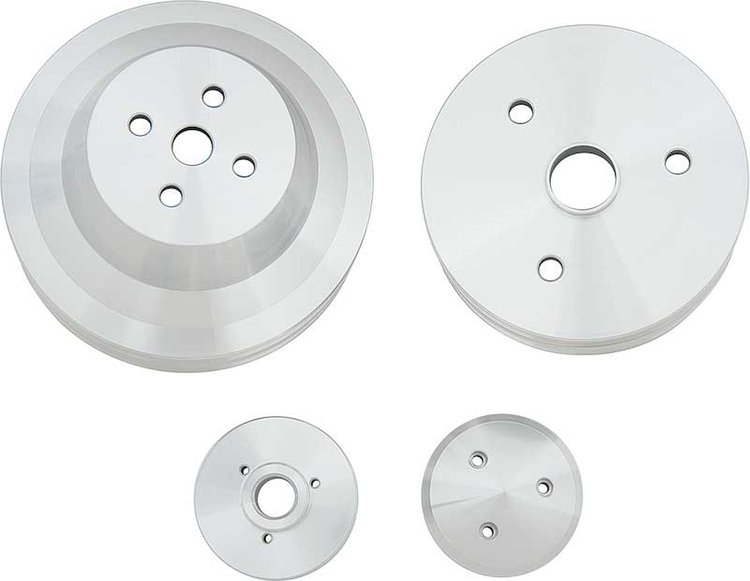 V-Belt Pulley Set - Performance Ratio Small Block Chevy