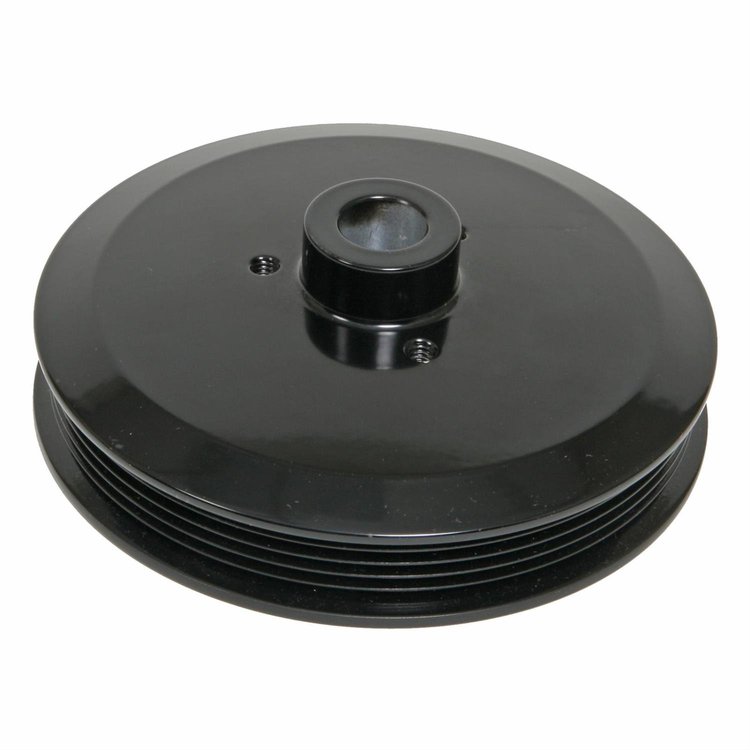 Power Steering Pulley Saginaw Press-fit Style [Black]