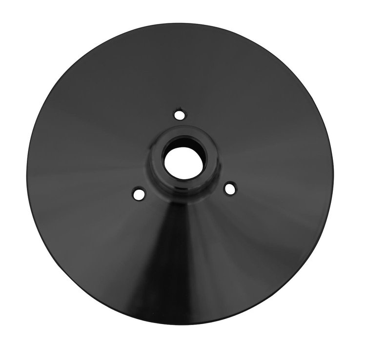 630-08 Serpentine Power Steering Pulley - Press Fit - Black
